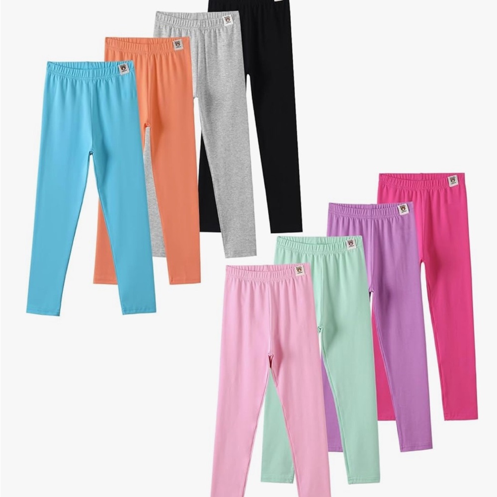 53. NEW Chicduo 8 pack girls Leggings